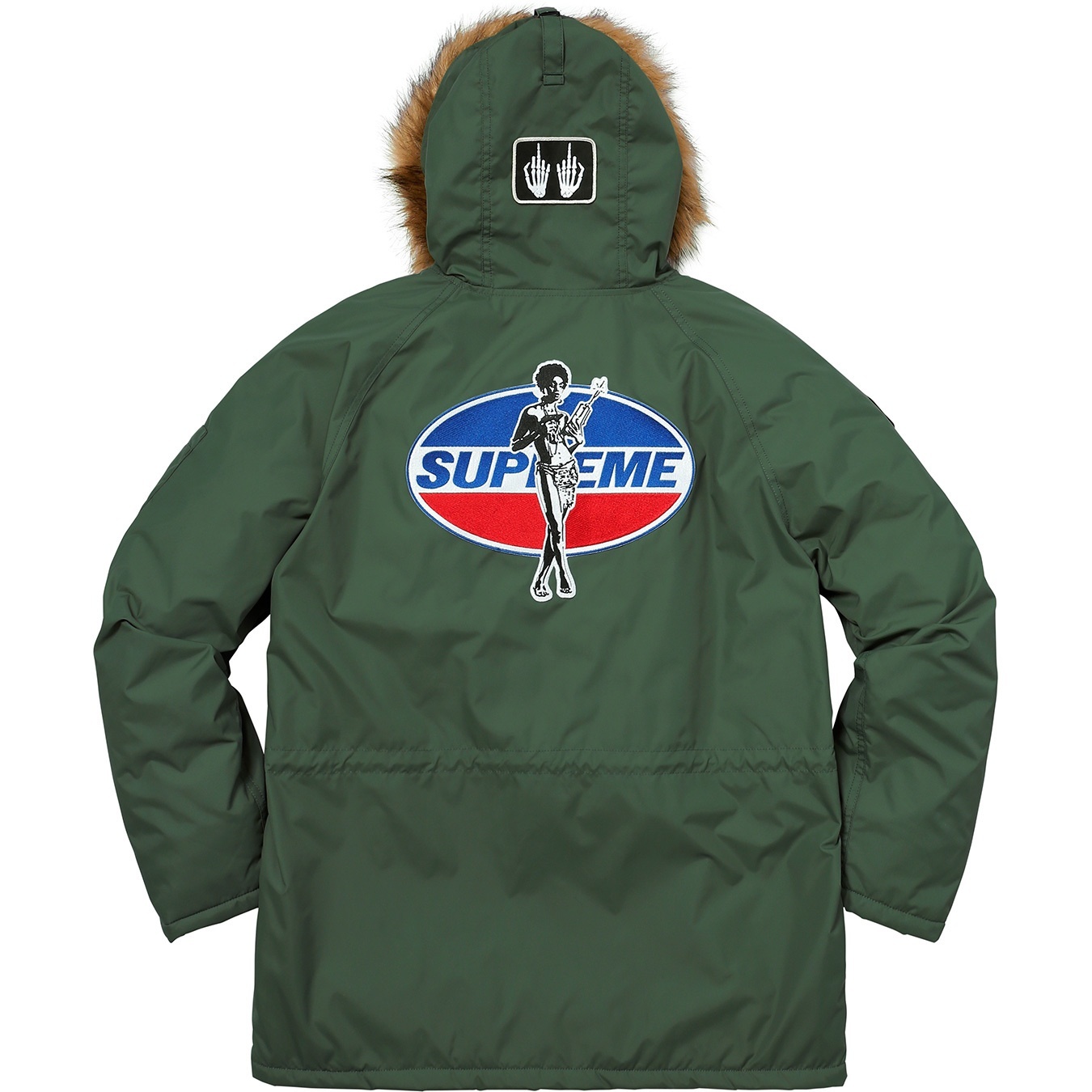 Supreme/HYSTERIC GLAMOUR N-3B Parka view 7